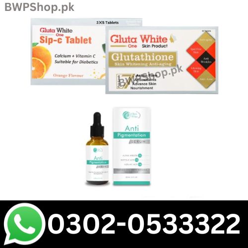 Gluta White Anti Pigmentation Set