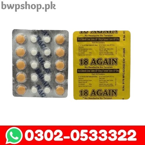 18-Again Timing Tablets In Pakistan