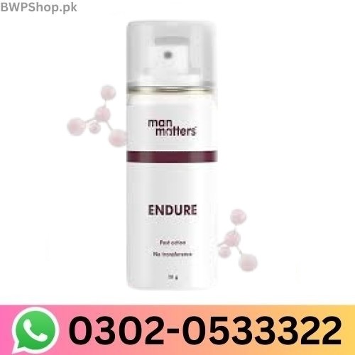 Man Matters Endure Delay Spray In Pakistan