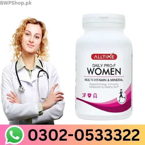 All Time Daily pro-F Women Vitamin Tablets In Pakistan 