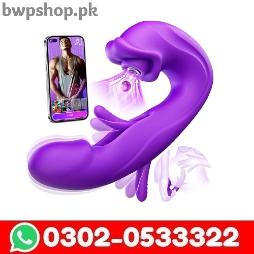 MOOLIGIRL Sucking Vibrator Women Sex Toys Sync Flapping G Spot Vibrator Dildo