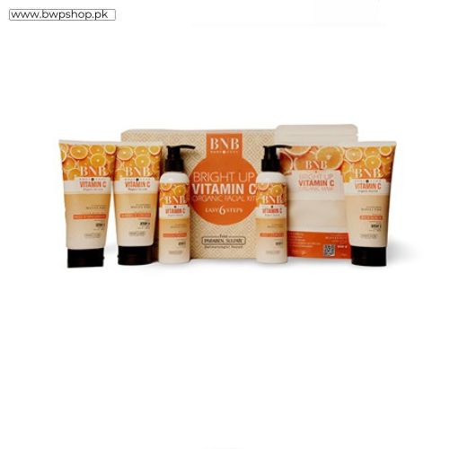 Bnb Bright Up Vitamin C 6 Steps Organic Facial Kit