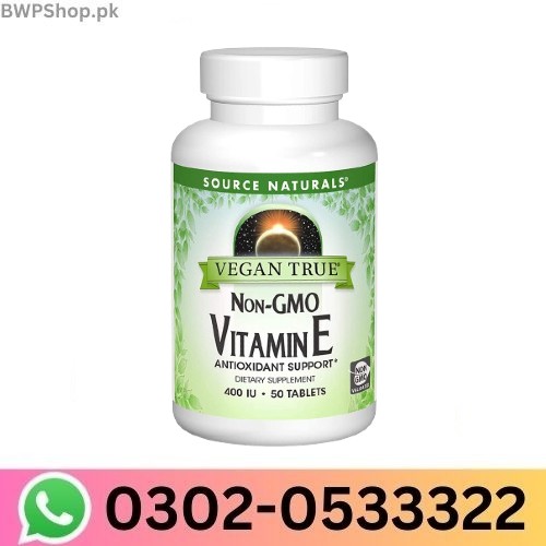 Source Naturals Vegan True® Non-GMO Vitamin E In Pakistan Price