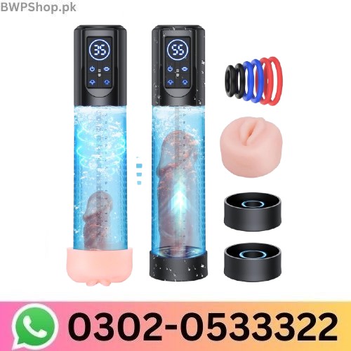 Waterproof Electric Penis Pump 12 Training Modes Hydro Penis Enlarger In Pakistan