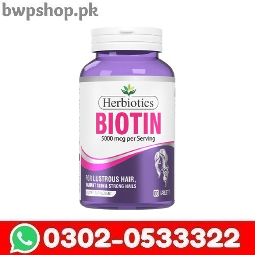 Biotin tablet in Pakistan For (Hair Growth) 
