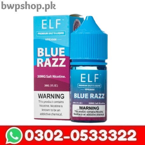 BLUE RAZZ ELF SALTS 30ML in Pakistan