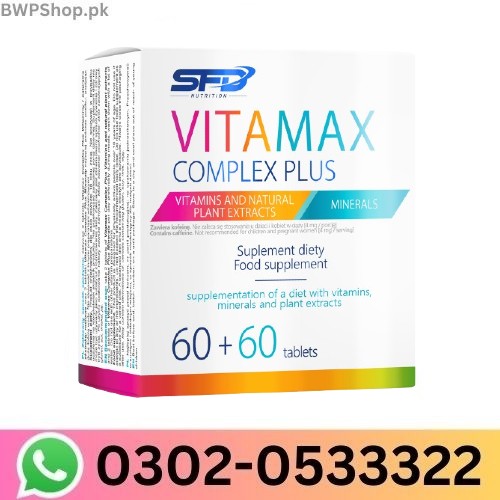 VitaMax Complex Plus 60+60 tablets  In Pakistan