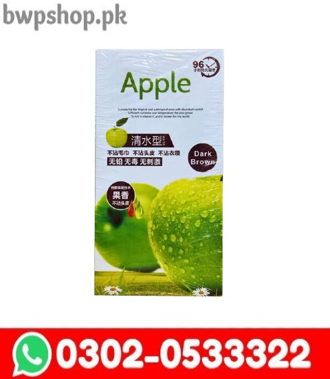 Apple hair colour in pakistan 