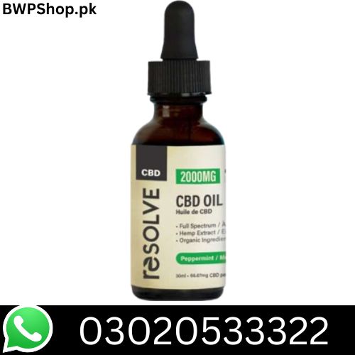 Resolve CBD Oil In Pakistan - Buy Now