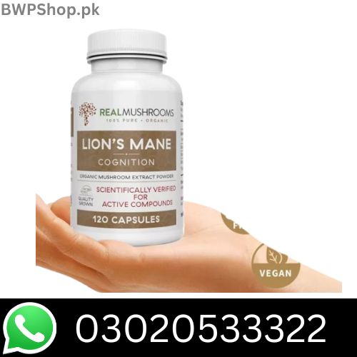 Real Mushrooms Lion’s Mane Capsules in Pakistan