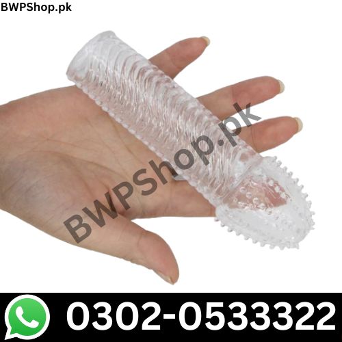 Extension Reusable Condom Penis Sleeve Male in Pakistan