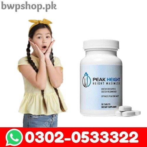 Peak Height Grow Taller Supplement Tablets In Pakistan 