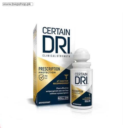 Certain Dri Prescription Strength Clinical Antiperspirant Roll On In Abbottabad