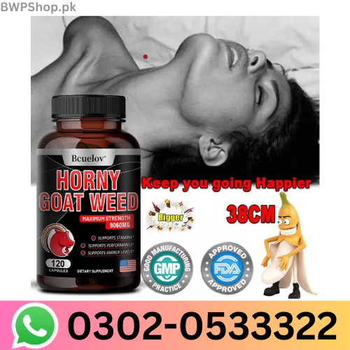 1650mg Horny Goat Weed 120ct With Maca