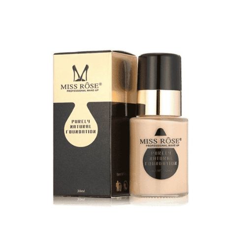 Miss Rose Purely Natural Foundation Liquid 30ml In Jatoi