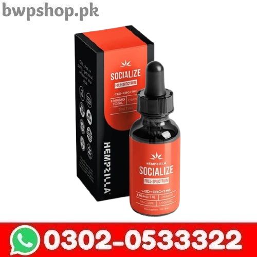 Hempzilla Spectrum Socialize Tinctures 30ml In Pakistan