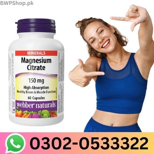 Minerals Magnesium Citrate 150 mg Capsules In Pakistan