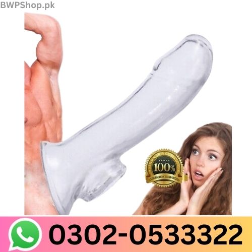 Reusable Condom Penis Sleeve Extender Realistic