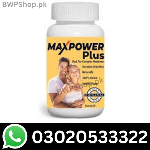 Max Power Plus Capsules In Pakistan