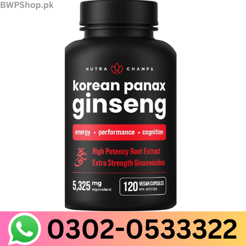 NutraChamps Korean Red Ginseng Supplement