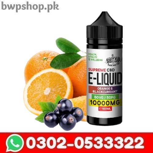 Supreme CBD E-Liquid 10000MG Orange in pakistan