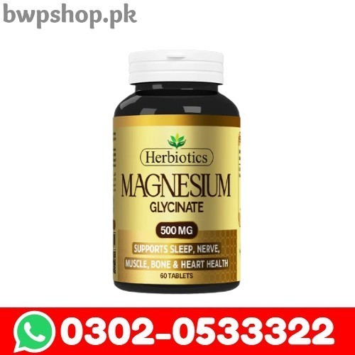 Herbiotic Magnesium Glycinate Tablets In Pakistan
