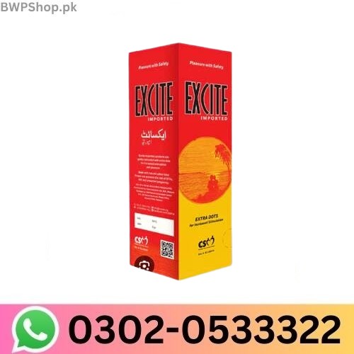 Excite Extra Dotted Imported Condoms In Pakistan