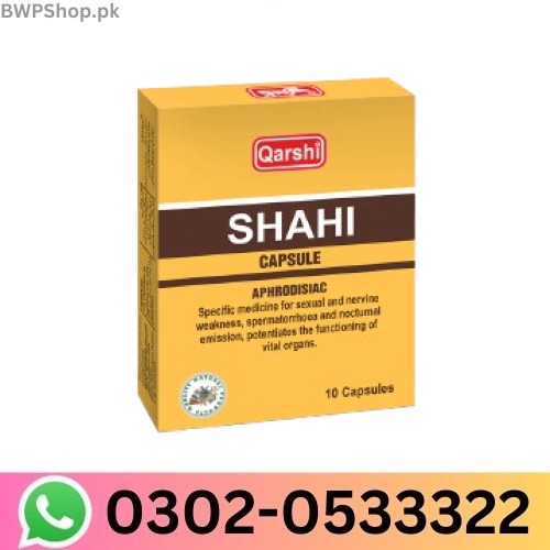 Qarshi Shahi 10 Capsules For Men And Women