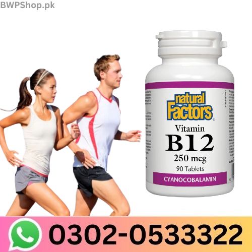 Natural Factors Vitamin B12 250mcg Tablets In Pakistan 