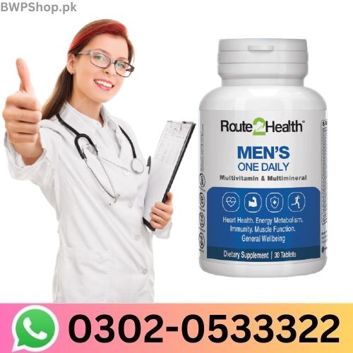 Route2Health MEN'S ONE DAILY Multivitamin Tablets In Pakistan