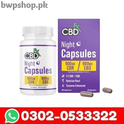 CBDfx Night Capsule in Pakistan