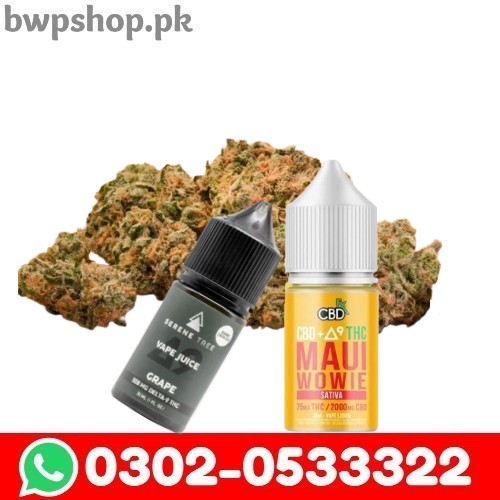 Weed and Cbd THC Grape Vape Juice In Pakistan