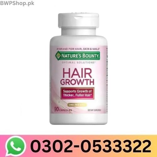 Nature's Bounty Hair Growth Capsules in Pakistan