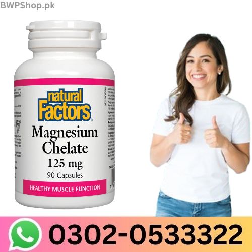 Natural Factors Magnesium Citrate 150 mg Capsules In Pakistan