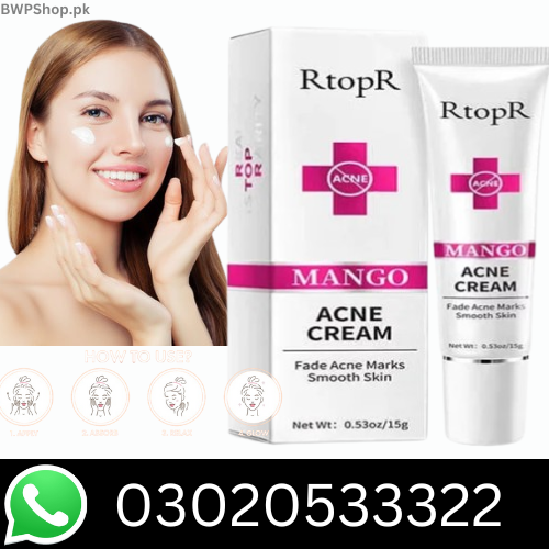 RtopR Mango Acne Cream Acne Treatment How To Get Rid Of Acne In Pakistan