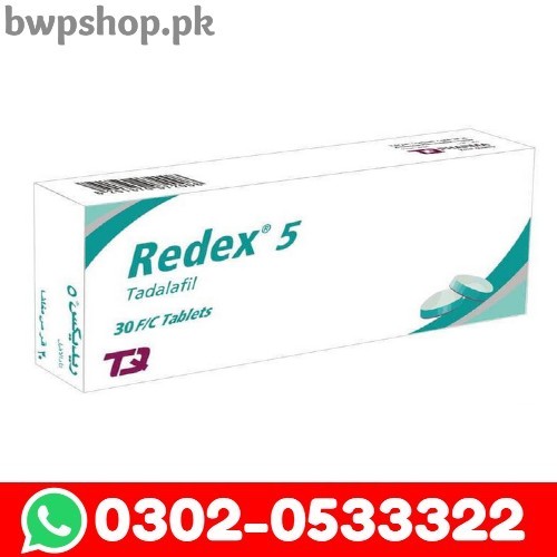 Redex 5 Mg Tadalafil 30 Tablet In Pakistan 