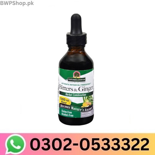 Nature's Answer 1000 mg Bitters  Ginger In Pakistan 