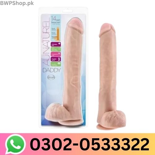 14 Inch Dual Density Silicone Dildo in Pakistan