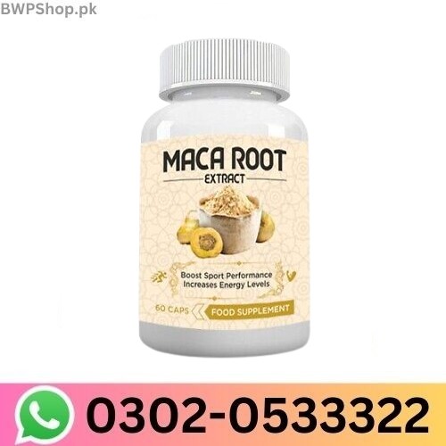 Health Maca Root Supplement Capsules In Pakistan