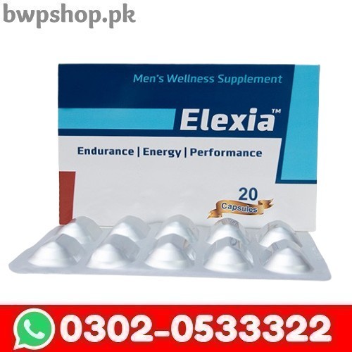 Elexia Atm Performance 20 Capsules in Pakistan
