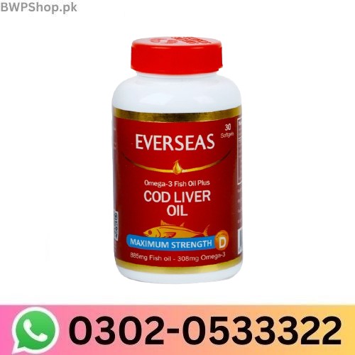 Everseas Omega-3 Maximum Strength Softgels Sois Life Sciences In Pakistan