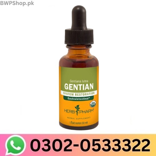 Herb Pharm Gentian Liquid Herbal Extract Oil In Pakistan