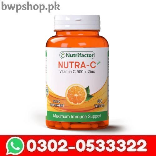 Nutrifactor Nutra-C 500mg Plus Zinc Immunity in pakistan