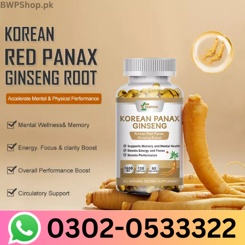 Korean Red Panax Ginseng extrad 1600mg 