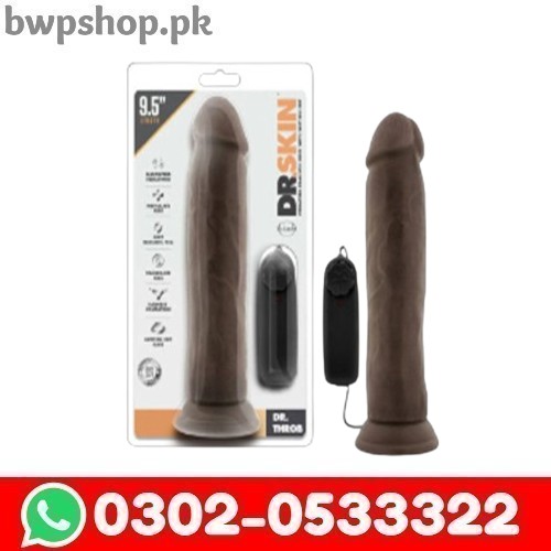 Throb Realistic 9.5 Inch Vibrator Dildo In Pakistan