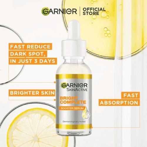 Garnier Skin Active Bright Complete Vitamin C Booster Serum In Mansehra