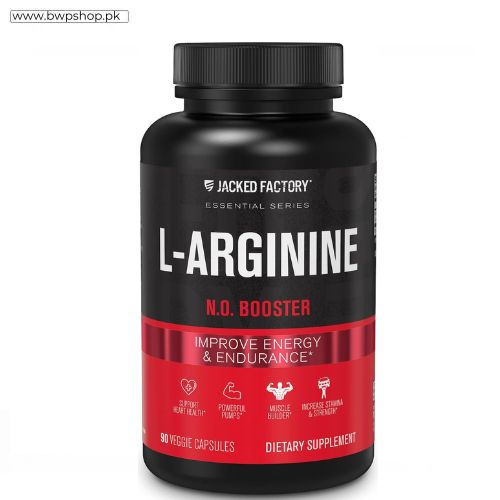 Jacked Factory L- Arginine N.O. Booster Capsules In Pakistan