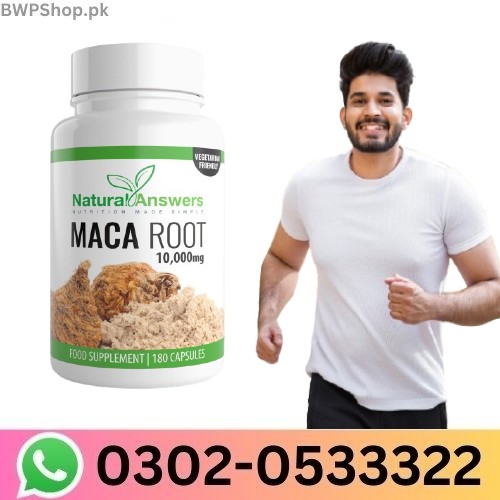 Natural Answers Maca Root 1000mg Capsules In Pakistan